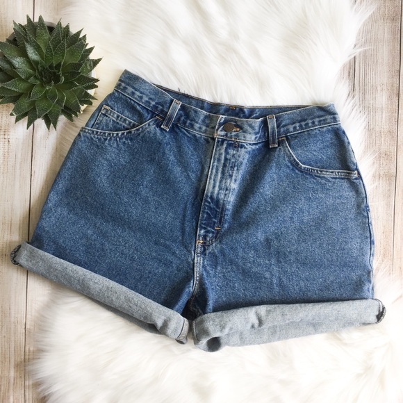 Vintage Pants - Vintage 90s Mom Jean High Rise Shorts